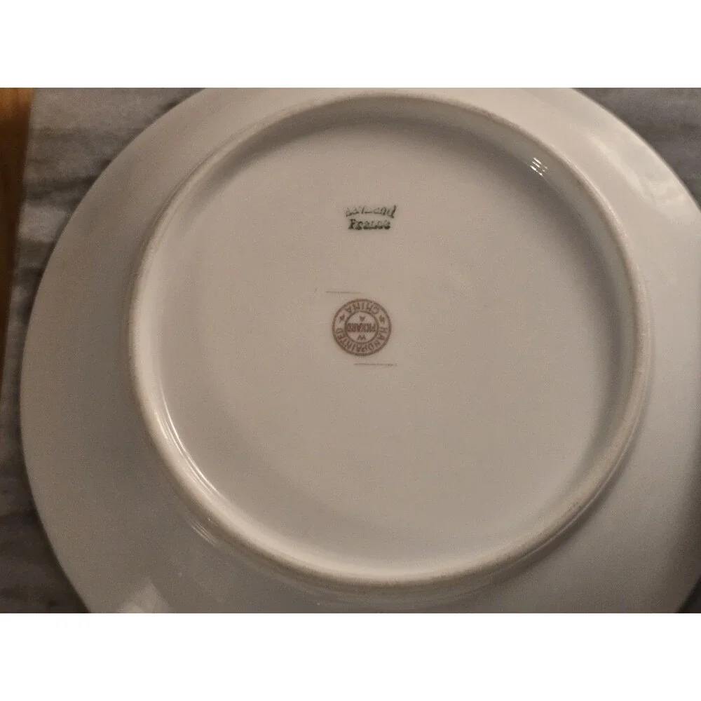 Antique Pickard China Gold Encrusted Greek Key Berry Bowls Set of 6 Haviland...